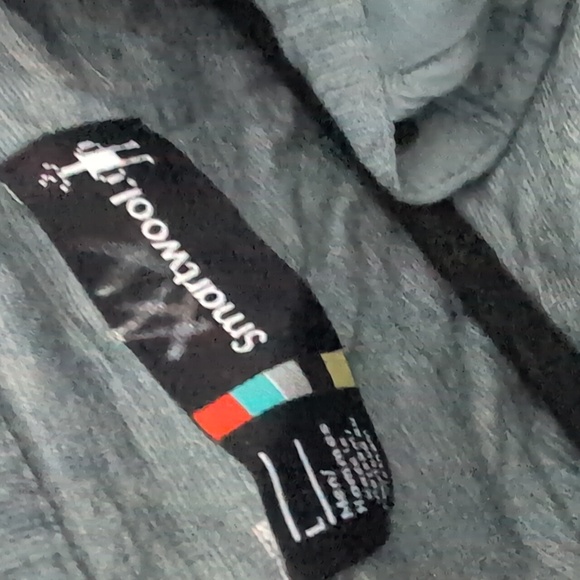 Smartwool Smartloft Shirt Jacket Shacket Merino Wool Pewter - Picture 6 of 6